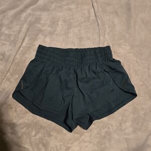 Athleta Dark Teal Athletic Shorts